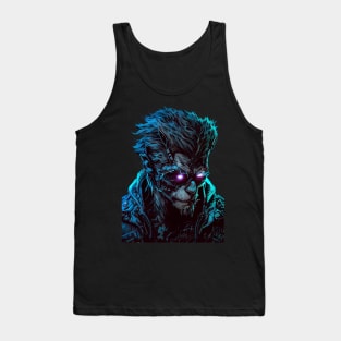 Techno Wolf Tank Top